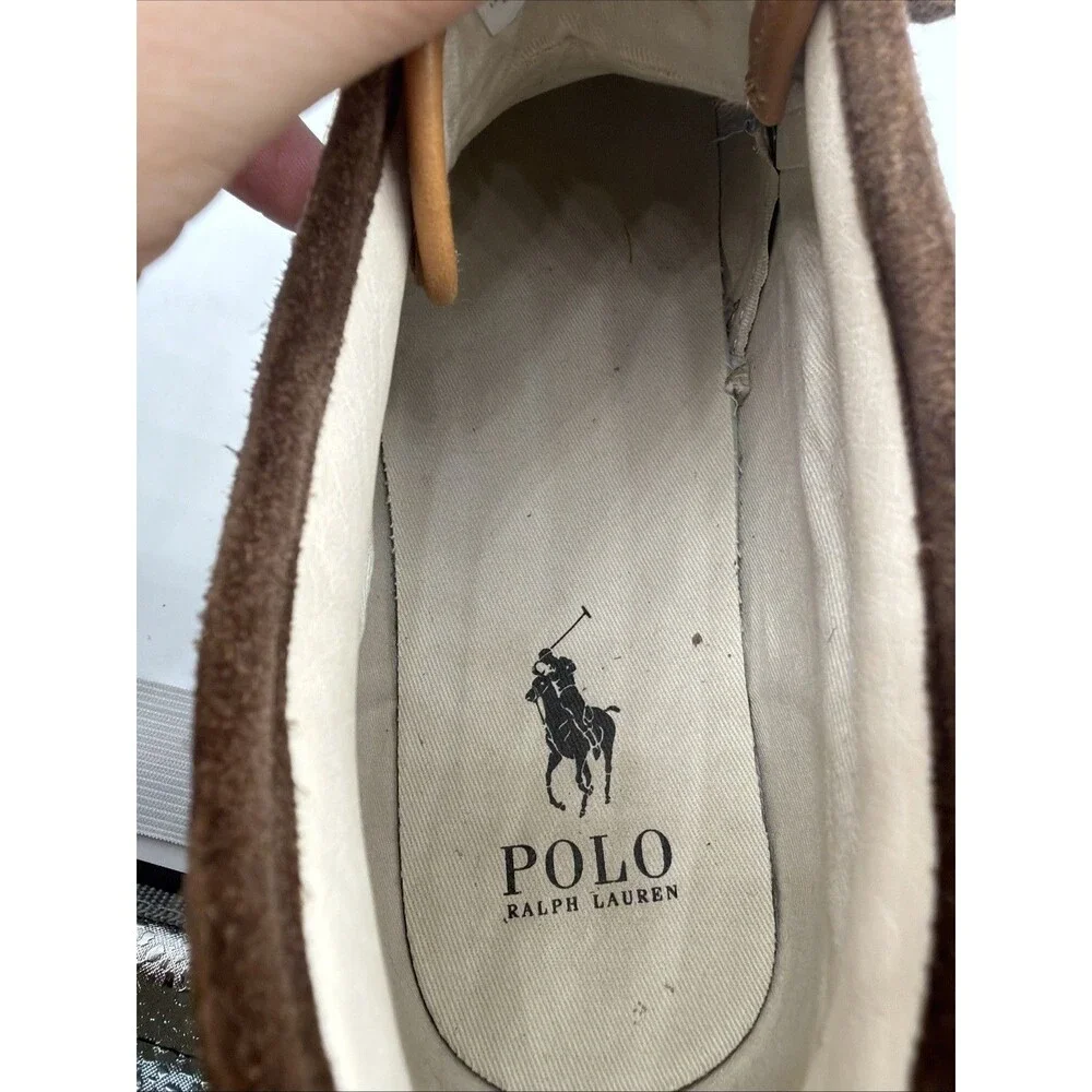 Polo Ralph‎ Lauren Keaton Suede Chukka Boot Sneakers Brown Men’s Shoes Size 11